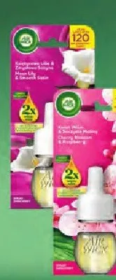 Elektryczny odświeżacz z wkładem Air Wick księżycowa lilia & zmysłowa satyna/świeże pranie & biała orchidea promocja w Makro