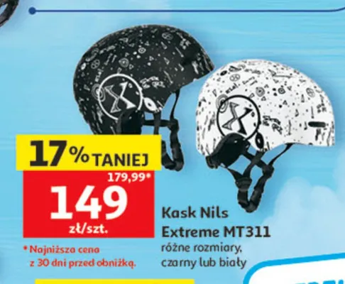 Kask Nils Extreme MT311 promocja w Auchan