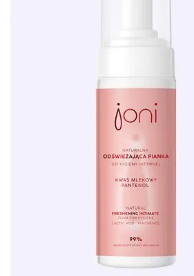 Pianka odświeżająca naturalna do higieny intymnej kwas mlekowy pantenol promocja w Rossmann