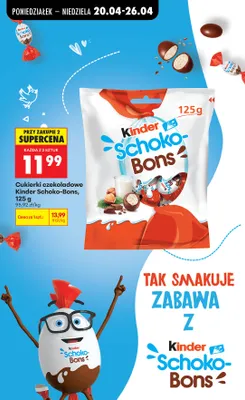 Cukierki czekoladowe promocja w Biedronka