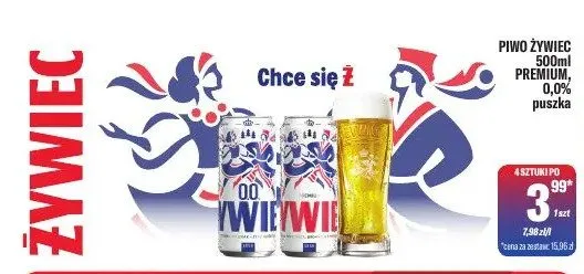 Piwo Żywiec Premium promocja w Tomi Markt