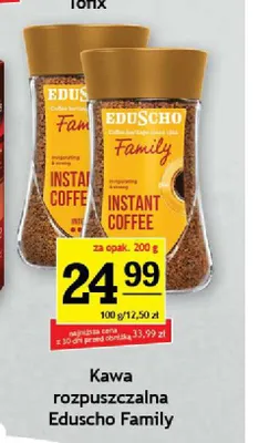 Kawa rozpuszczalna Eduscho Family promocja w Gram Market