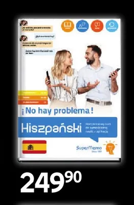 Książka Hiszpański ¡No hay problema! SuperMemo promocja w Empik