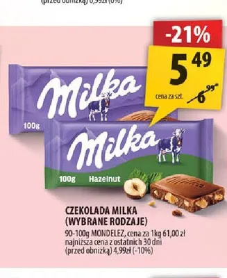 Czekolada Milka promocja w Arhelan