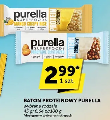 Baton proteinowy mango crispy cocoa promocja w Euro Sklep