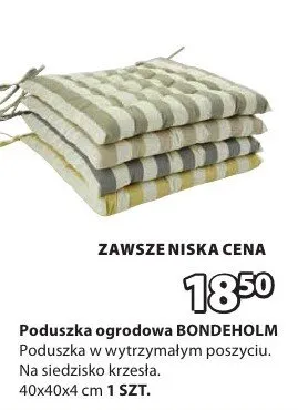 Poduszka ogrodowa BONDEHOLM promocja w Jysk
