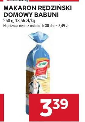 Makaron rędziński domowy babuni promocja w Stokrotka