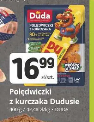 Polędwiczki z kurczaka Dudusie Duda promocja w Marketvita