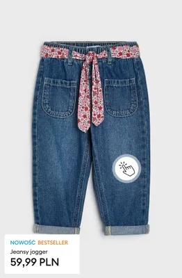 Jeansy jogger promocja w Sinsay