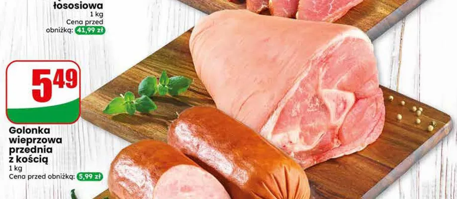 Golonka wieprzowa przednia z kością Agro Rydzyna promocja w Dino