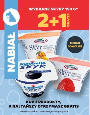 Skyr Jogobella Zott promocja w Netto