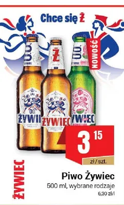 Piwo Żywiec Jasne Pełne promocja w Premium Nasz Sklep