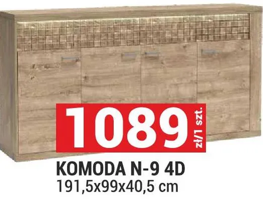 Komoda N-9 4D promocja w Merkury Market