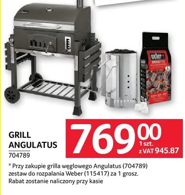 Grill Angulatus promocja w Selgros