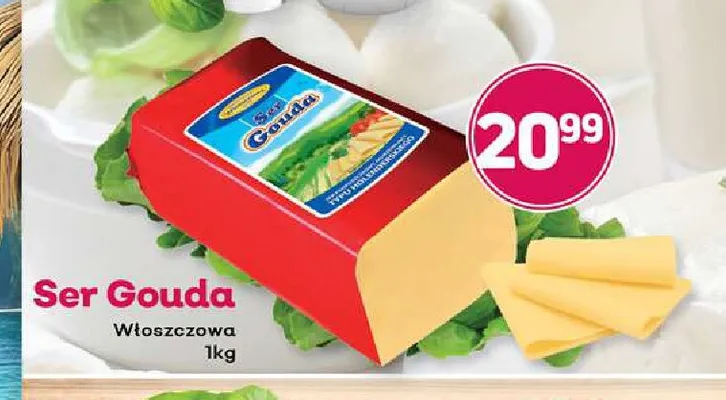 Ser Gouda Włoszczowa promocja w Bliski