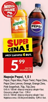 Napoje Pepsi promocja w Twój Market