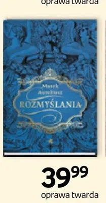 Książka Rozmyślania oprawa twarda promocja w Empik