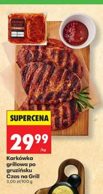 Karkówka grillowa po gruzińsku Czas na Grill promocja w Biedronka