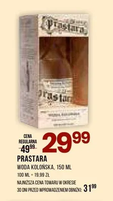 Woda kolońska Prastara promocja w Drogerie Natura