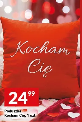 Poduszka Kocham Cię promocja w Twój Market