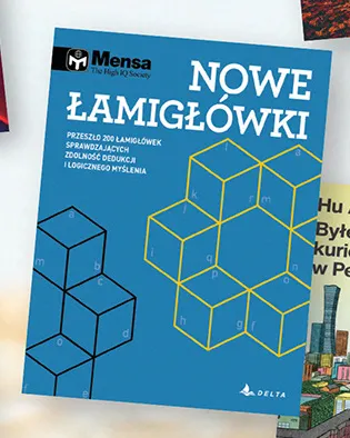 Książka Mensa Nowe łamigłówki promocja w Biedronka