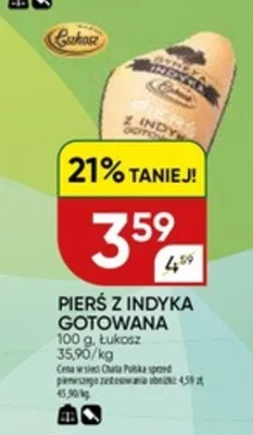 Piers z indyka grillowana promocja w Chata Polska