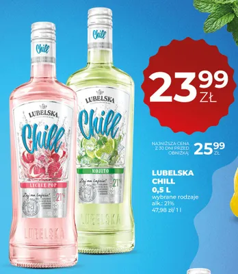 Chill mojito promocja w Duży Ben