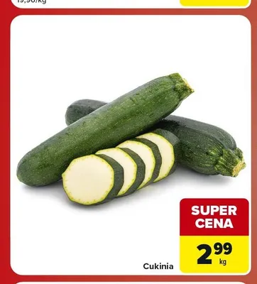 Cukinia promocja w Carrefour Market