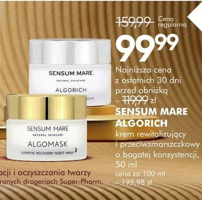 Krem rewitalizujący przeciwzmarszczkowy o bogatej konsystencji promocja w Super-Pharm