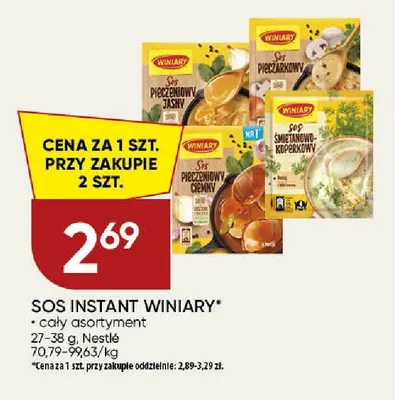 Sos instant Winiary promocja w Chata Polska