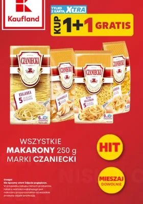 Makaron 5 jajeczny krajanka Czaniecki promocja w Kaufland