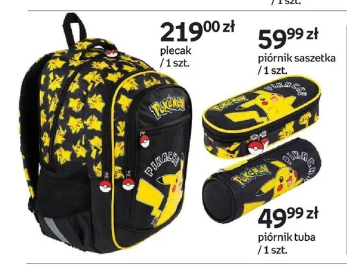 Piórnik saszetka Pokemon promocja w Empik