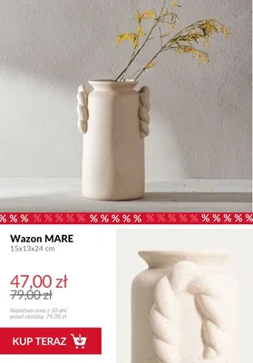 Wazon MARE promocja w Homla
