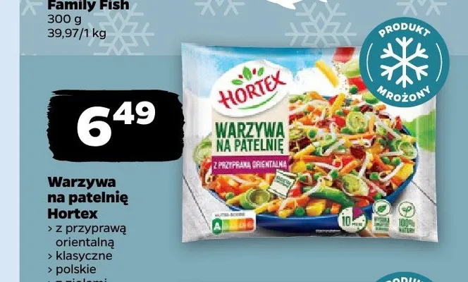 Warzywa na patelnię Hortex klasyczne promocja w Netto