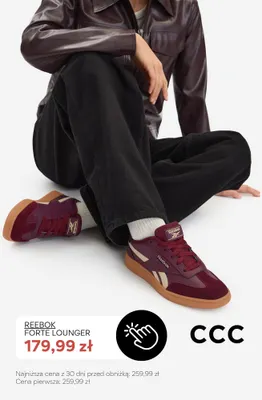 Buty Reebok Forte Lounger promocja w CCC