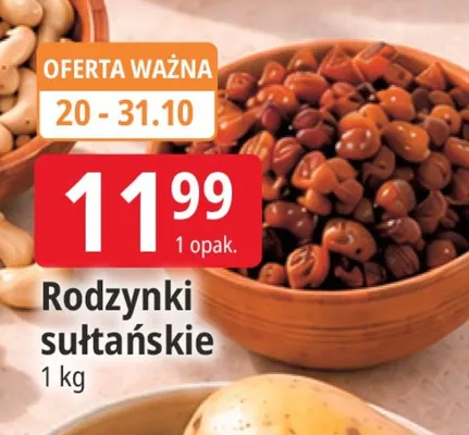 Rodzynki sułtańskie promocja w Leclerc