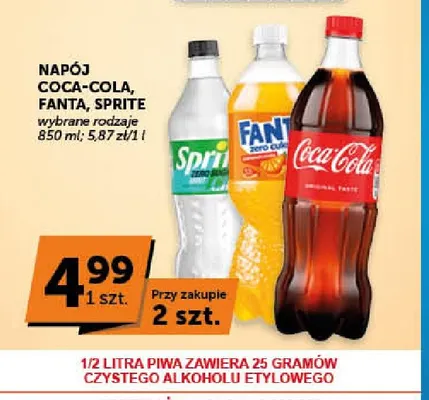 Napój gazowany Sprite promocja w ABC