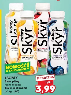 Skyr pitny ŁACIATY promocja w Kaufland