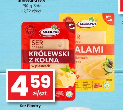 Ser plastry Alami Mlekpol promocja w emma MARKET