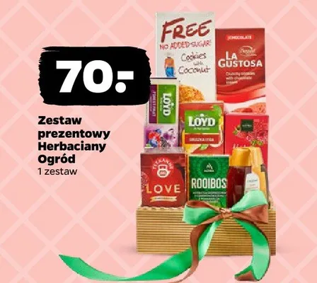 Zestaw prezentowy Herbaciany Ogród promocja w Netto