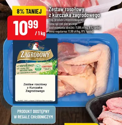 Zestaw rosołowy z kurczaka zagrodowego promocja w POLOmarket