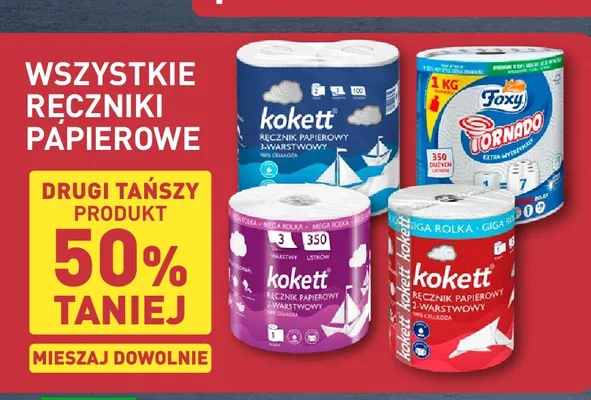 Ręczniki papierowe promocja w Aldi