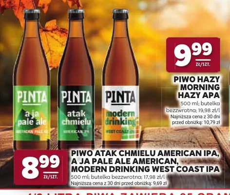 Piwo A Ja Pale Ale American Pinta promocja w Stokrotka