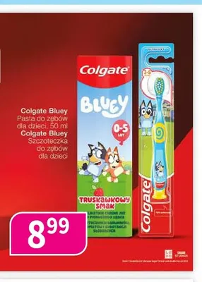 Szczoteczka do zębów dla dzieci Bluey Colgate promocja w Drogerie Polskie