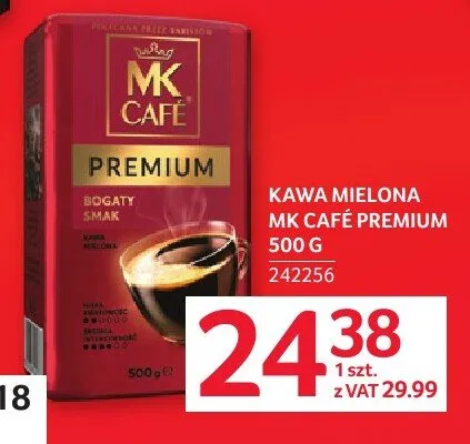 Kawa mielona MK Café Premium promocja w Selgros
