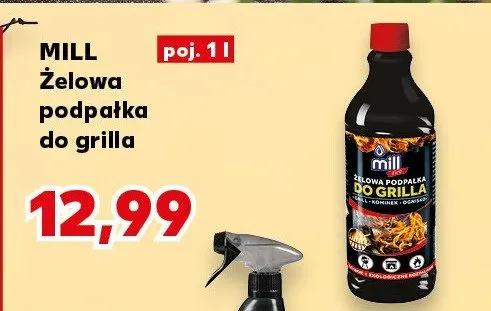 Żelowa podpałka do grilla Mill promocja w Kaufland