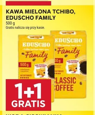 Kawa mielona Eduscho Family promocja w Stokrotka