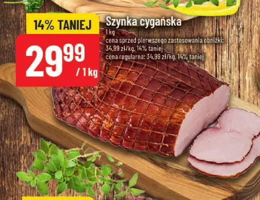 Szynka cygańska promocja w POLOmarket