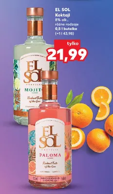 Koktajl El Sol Paloma promocja w Kaufland