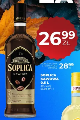 Likier Soplica kawowa promocja w Duży Ben